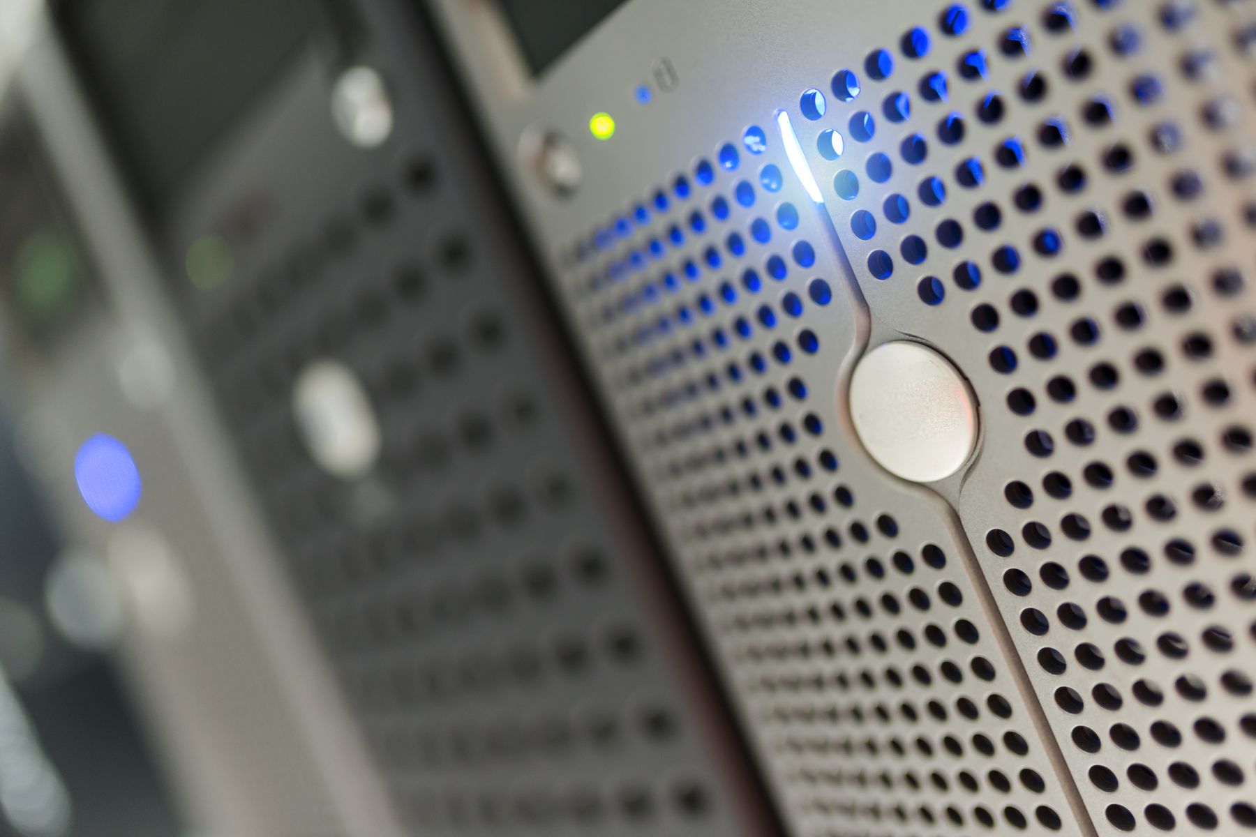 DevOps engineering server room